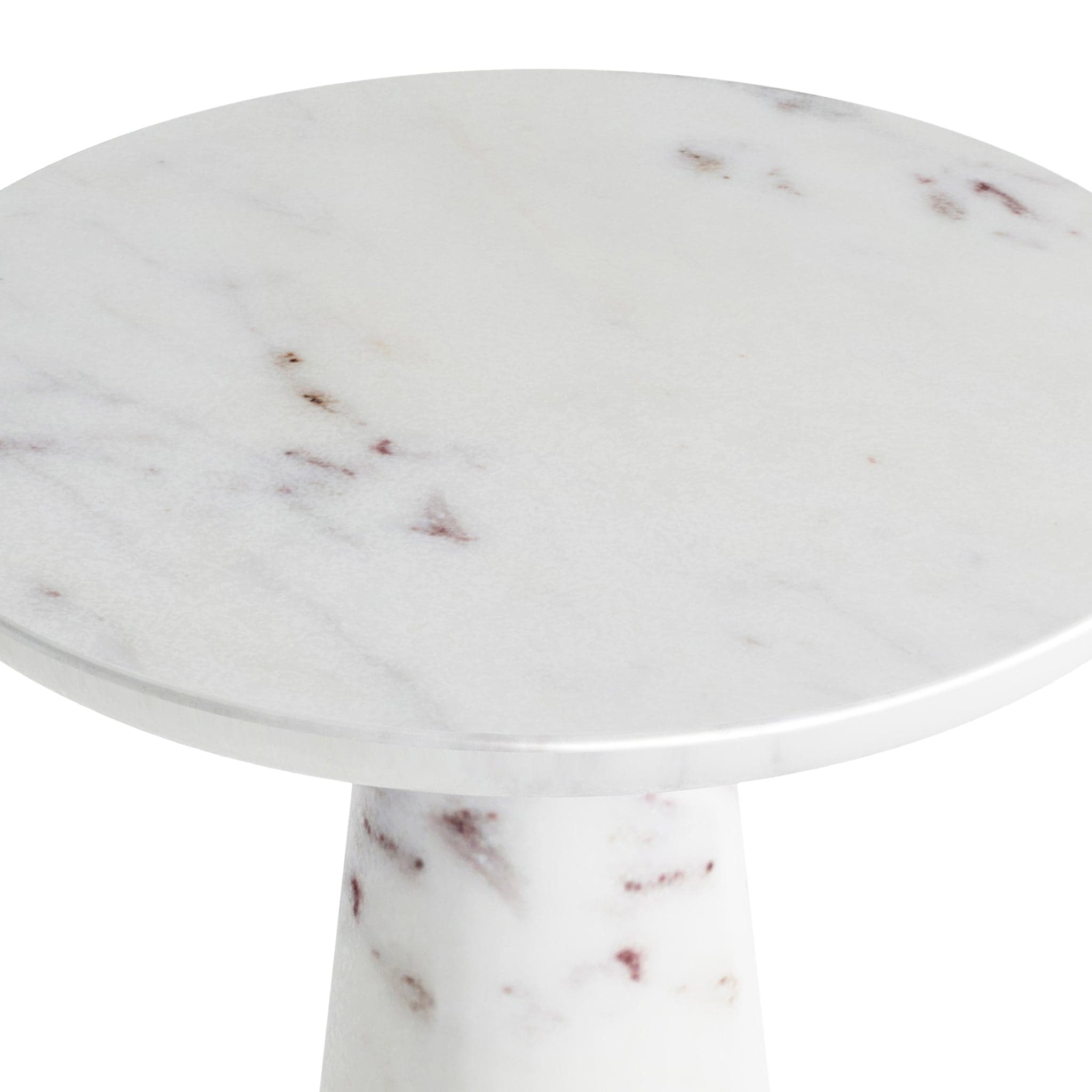 Langham Marble Round Side Table